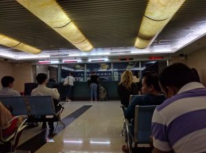 Port Visa Application and Waiting Room